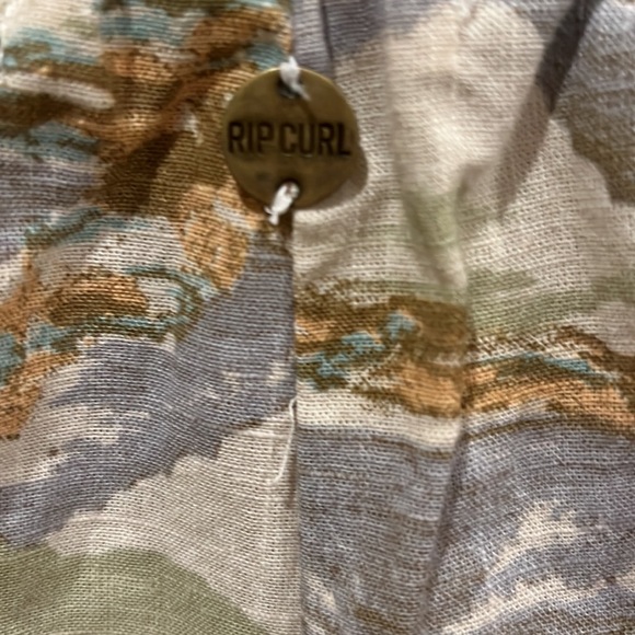 NWT Rip Curl Postcard Cotton/ Linen Beach Shorts - Picture 4 of 11